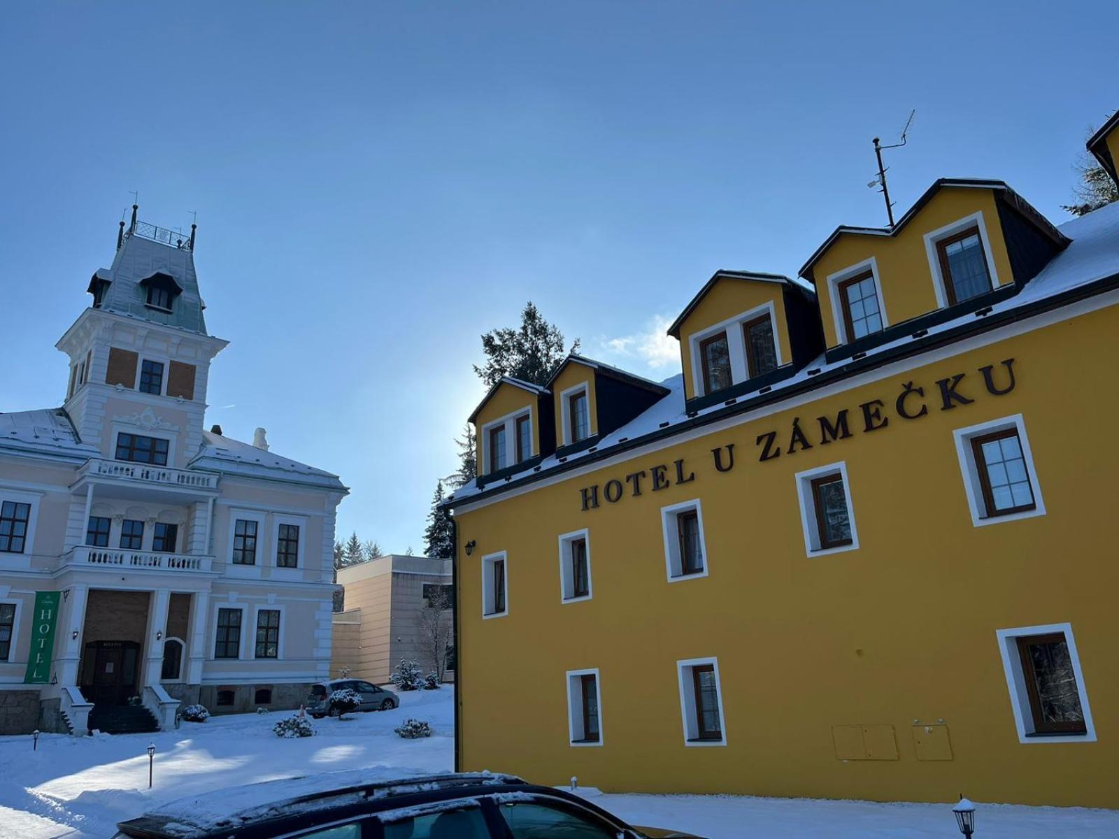 Hotel U Zamecku Cihelny カルロヴィ・ヴァリ エクステリア 写真
